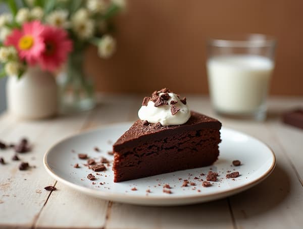 کیک شکلاتی رژیمی
