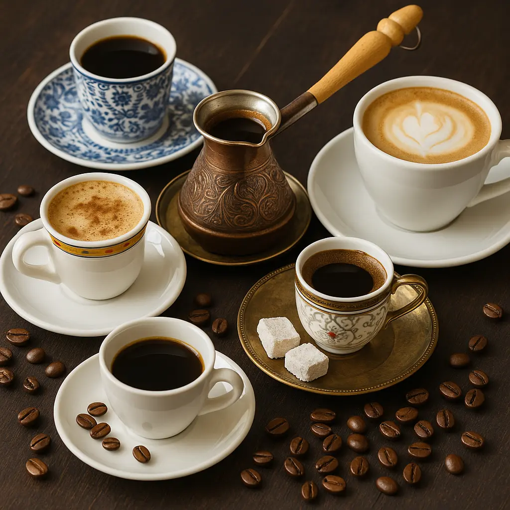 فرهنگ قهوه در کشورهای مختلف