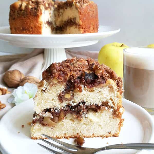 طرز تهیه کیک سیب و کرامبل خانگی: دستور پخت آسان و حرفه ای